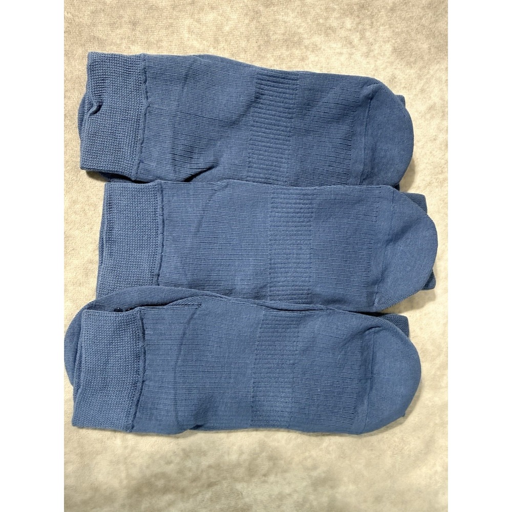 Deefly Women's Yoga Socks Nonslip Grip Pilates Yoga Navy Three Pack
